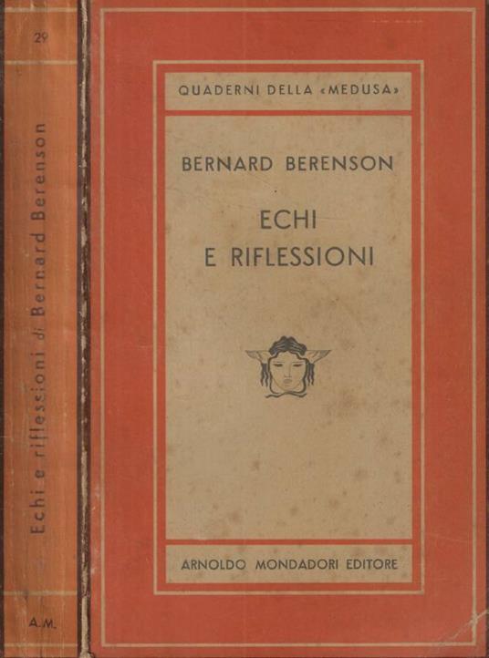 Echi e riflessioni - Bernard Berenson - copertina
