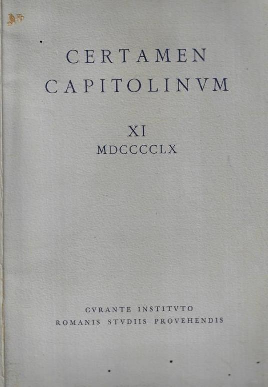 Philologi Somnium- Varia Hominum Studia Variique Labores - copertina
