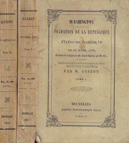 Washington. Fondation de la Republique des Etats-Unis d'Amer - copertina