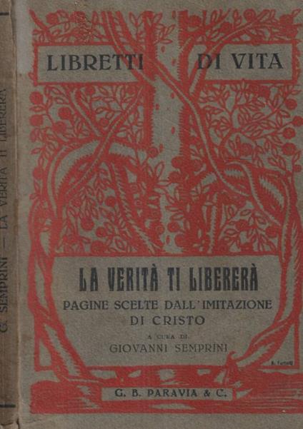 La verità ti libererà - copertina