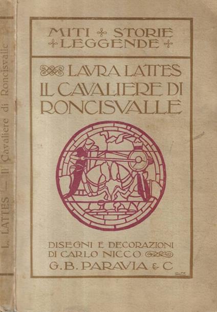 Il cavaliere di Roncisvalle - copertina