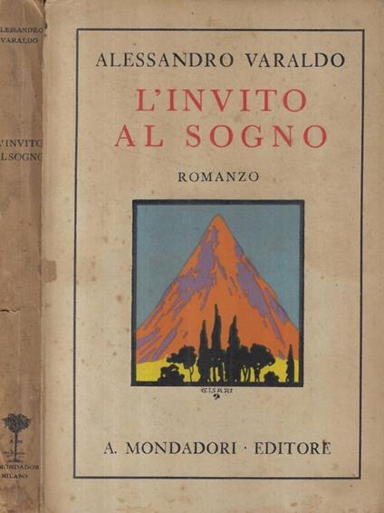 L'invito al sogno - Alessandro Varaldo - copertina