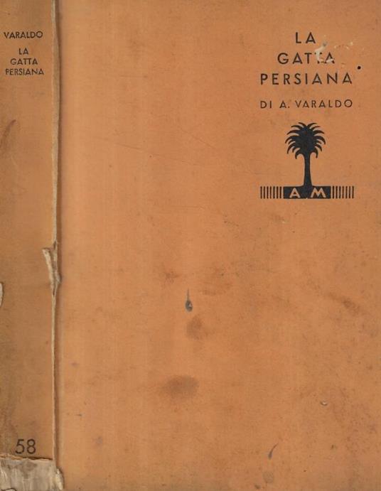 La gatta persiana - Alessandro Varaldo - copertina