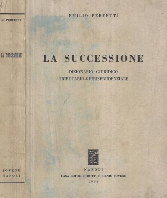 La successione - copertina