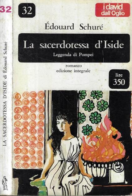 La sacerdotessa d'Iside - Édouard Schuré - copertina
