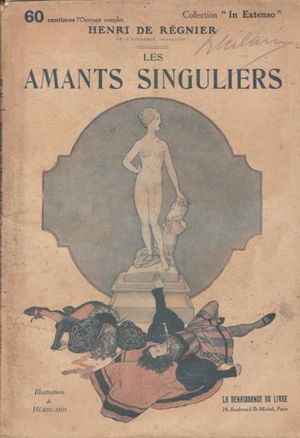 Les amants singuliers - Henri de Régnier - copertina