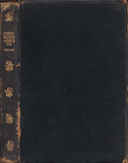 Contributions to Punch - William Makepeace Thackeray - copertina