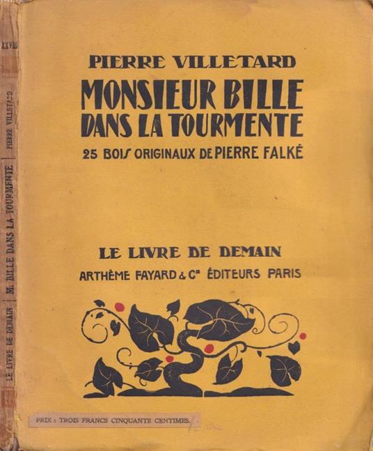 Monsieur Bille dans la tourmente - copertina