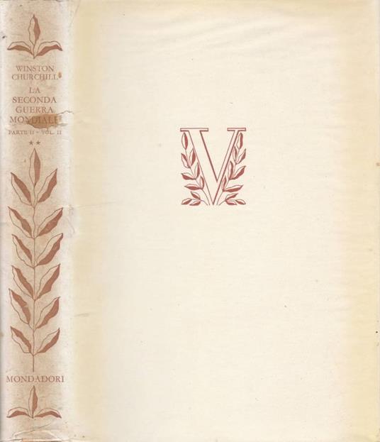 La seconda guerra mondiale parte II, volume II - Winston Churchill - copertina