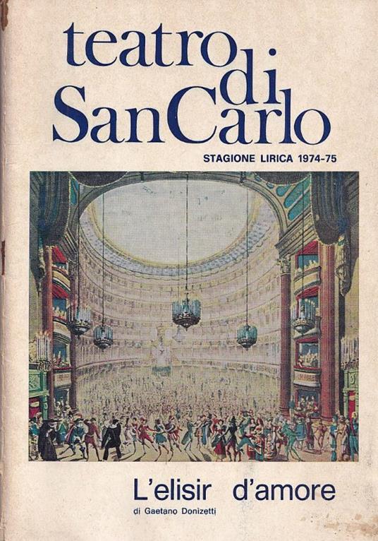 L'elisir d'amore - Gaetano Donizetti - copertina
