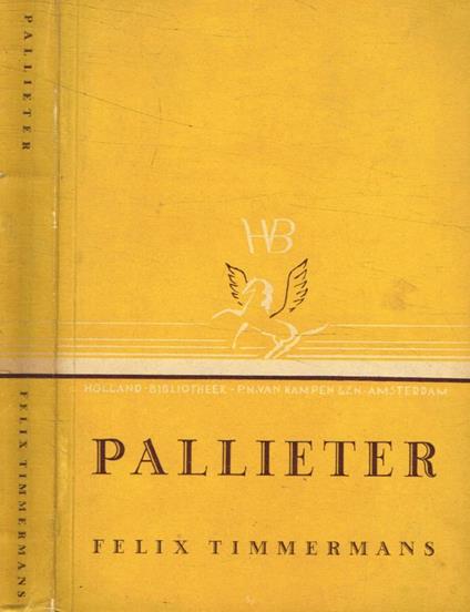 Pallieter - Felix Timmermans - copertina