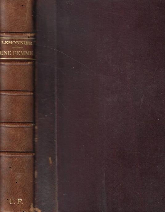 Une femme - Camille Lemonnier - copertina