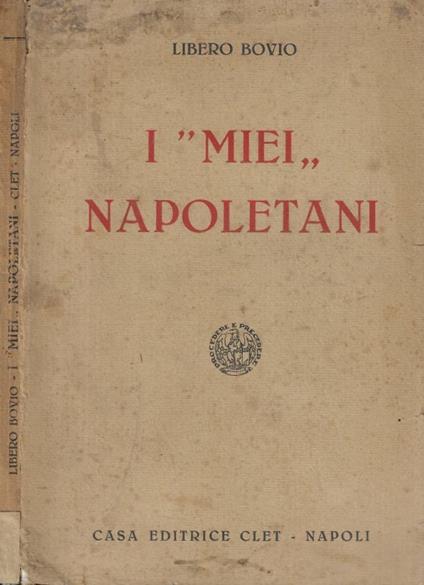 I miei napoletani - Libero Bovio - copertina