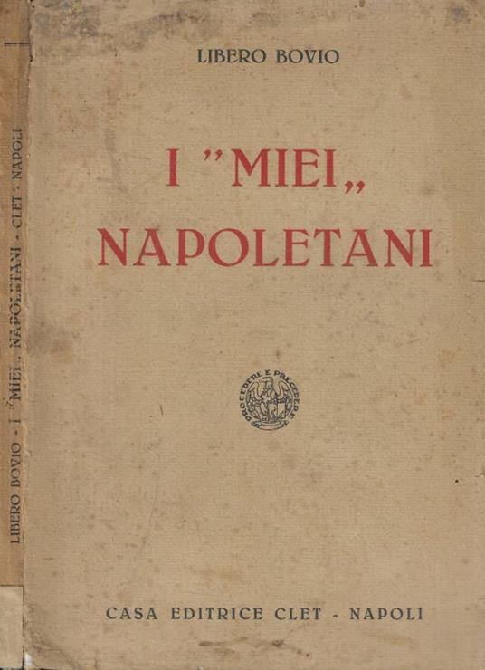 I miei napoletani - Libero Bovio - copertina