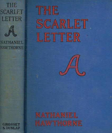 The scarlet letter - Nathaniel Hawthorne - copertina