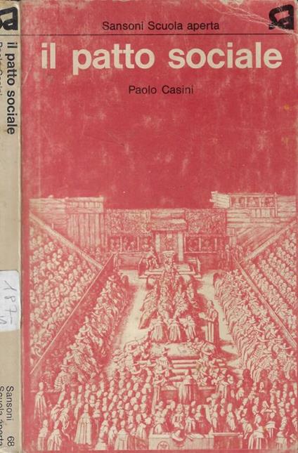 Il patto sociale - Paolo Casini - copertina