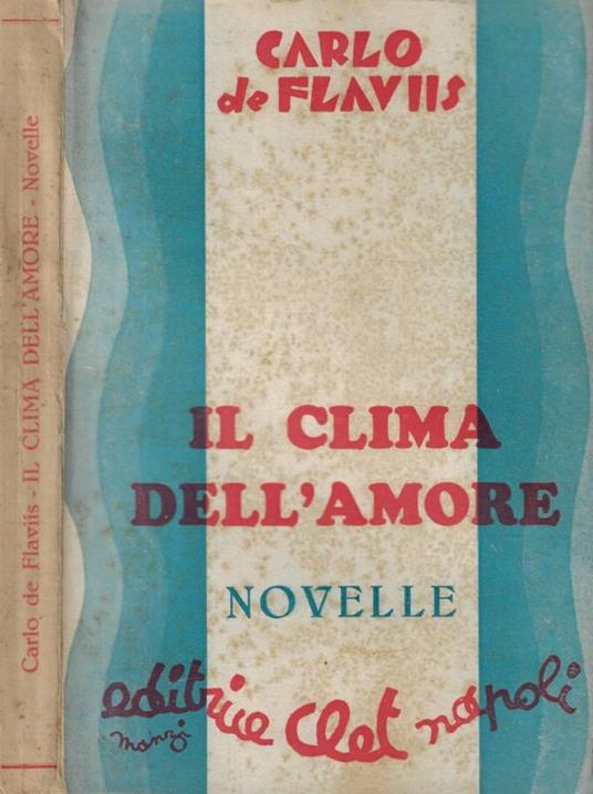 Il clima dell'amore - copertina