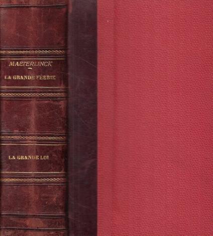 La grande féerie - Maurice Maeterlinck - copertina