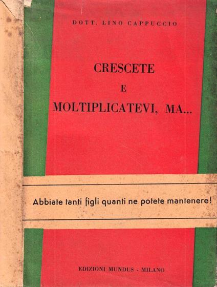 Crescete e moltiplicatevi, ma… - copertina