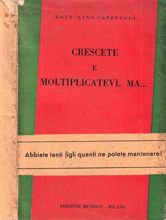 Crescete e moltiplicatevi, ma… - copertina
