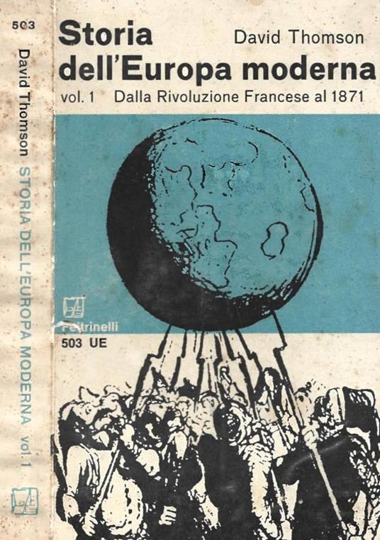 Storia dell'Europa moderna. Vol. 1. Dalla Rivoluzione France - David Thomson - copertina