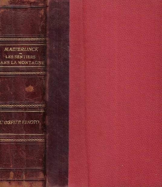 Les sentiers dans la montagne - Maurice Maeterlinck - copertina