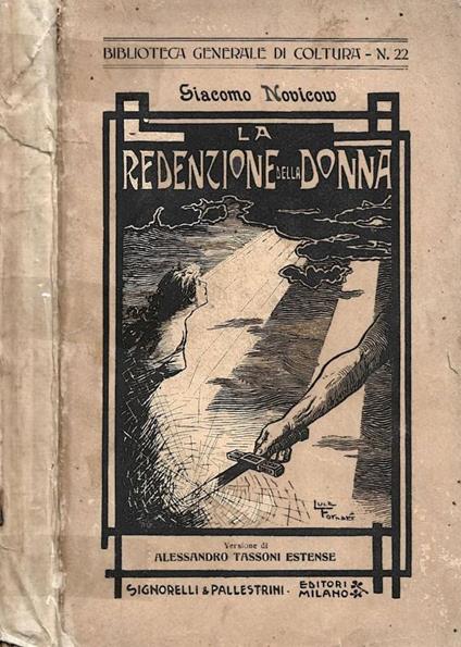Le redenzione della donna - Giacomo Novicow - copertina