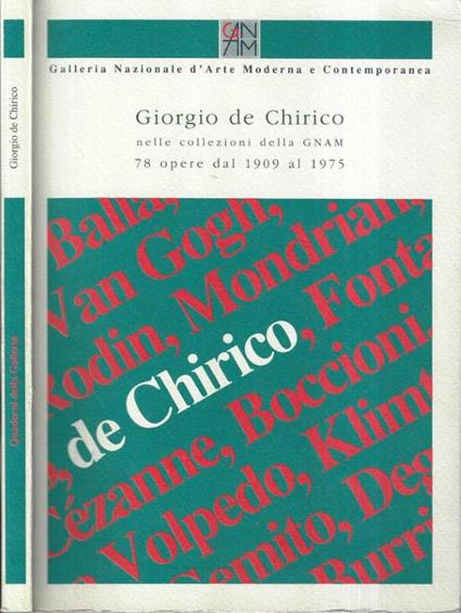 Giorgio de Chirico nelle collezioni della Galleria Nazionale - copertina
