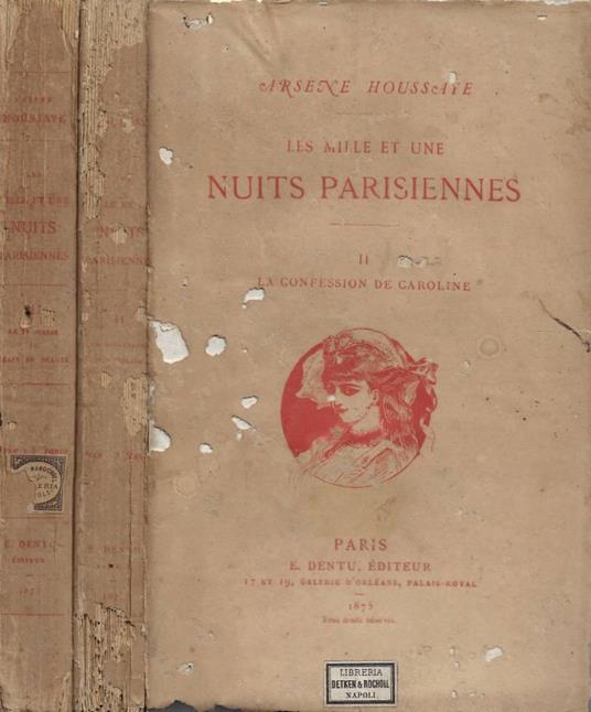 Les Milles et une Nuits Parisiennes. Tome II: La Confession - copertina