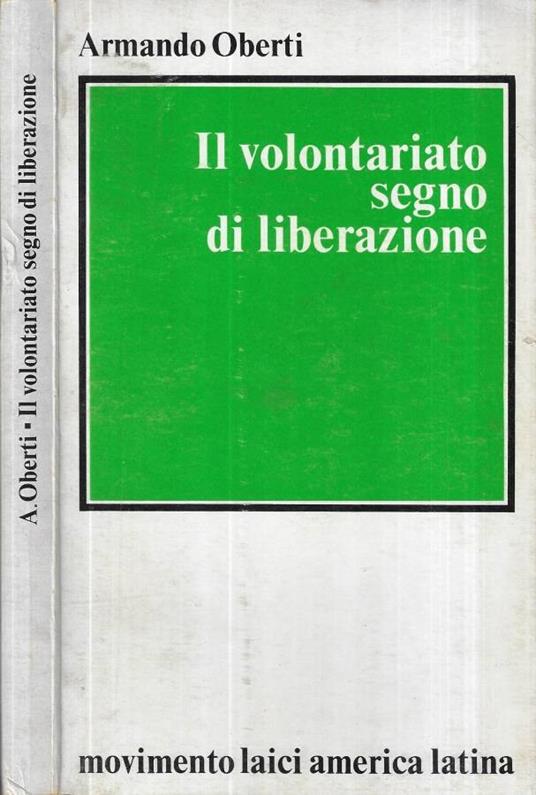 Il volontariato segno di liberazione - copertina