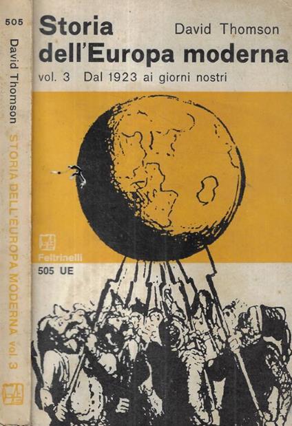 Storia dell'Europa moderna Vol. 3 Dal 1923 ai giorni nostri - David Thomson - copertina