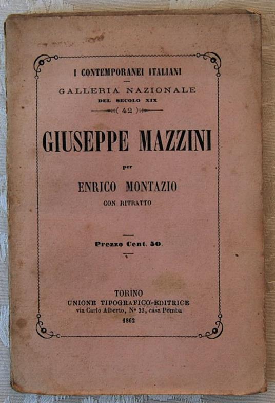 Giuseppe Mazzini - copertina