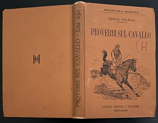 516 Proverbi Sul Cavallo - Carlo Volpini - copertina