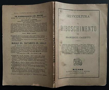 Il Diboschimento - copertina