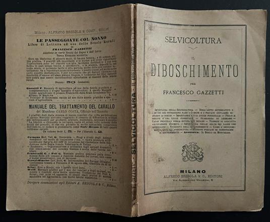 Il Diboschimento - copertina