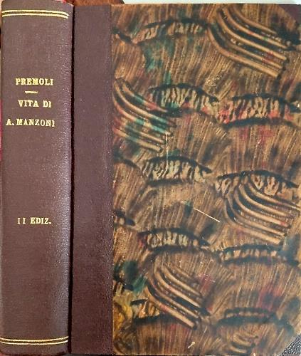 Vita di Alessandro Manzoni - copertina
