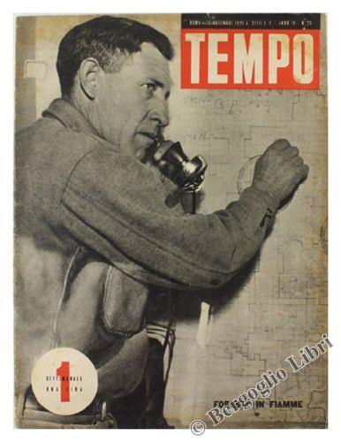 Tempo - Edizione Italiana - Anno Iv - N. 25. 16 Novembre 1939 - copertina
