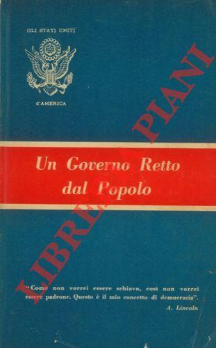 Gli Stati Uniti d'America. Un governo retto dal popolo - copertina