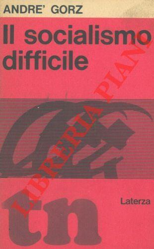 Il socialismo politico - André Gorz - copertina
