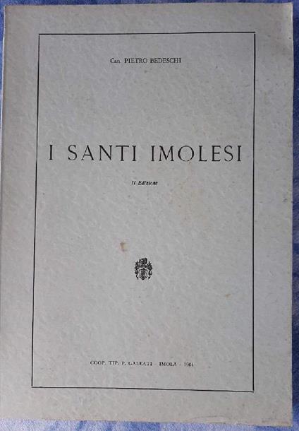 I Santi Imolesi1964) - copertina