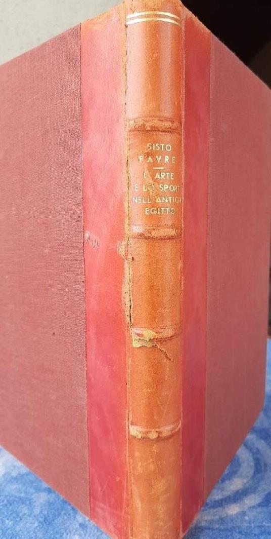 L' arte e Lo Sport Nell'antico Egitto - copertina