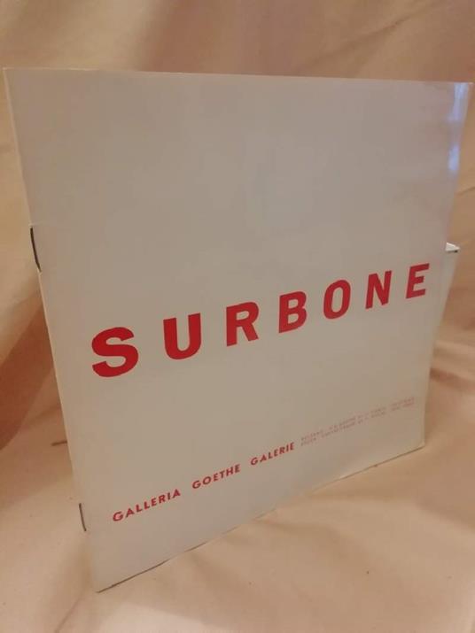 Surbone - copertina