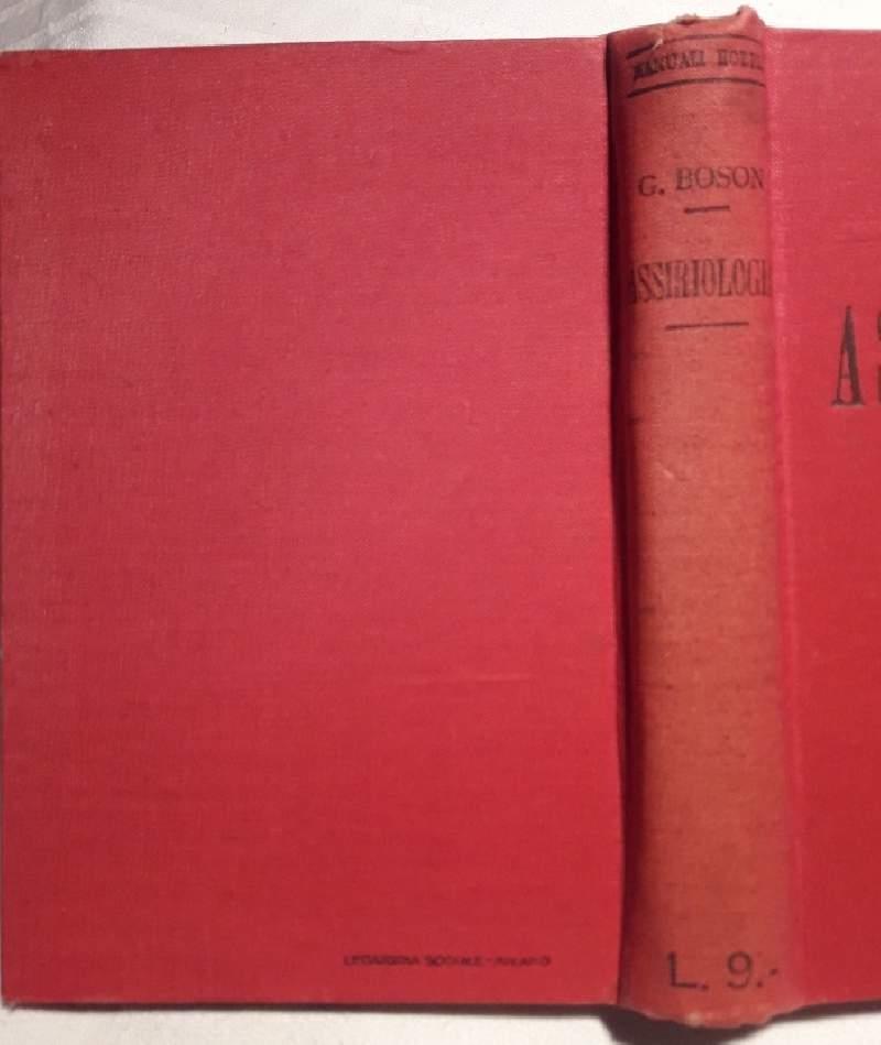 Assiriologia-elementi di Grammatica Sillabario Crestomanzia e Dizionarietto 