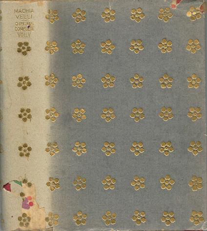 Istorie fiorentine - Niccolò Machiavelli - copertina