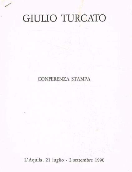 Giulio Turcato - Gérard-Georges Lemaire - copertina