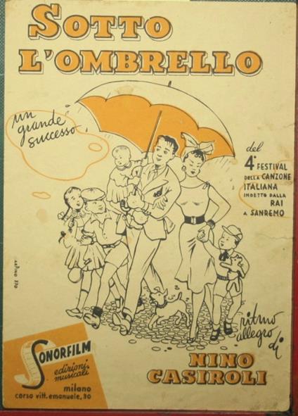 Sotto l'ombrello - copertina