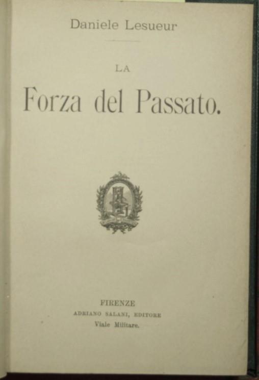 forza del passato - copertina