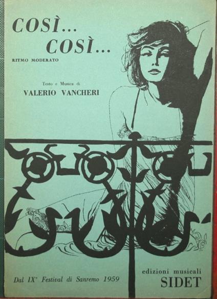 Così... Così… - copertina