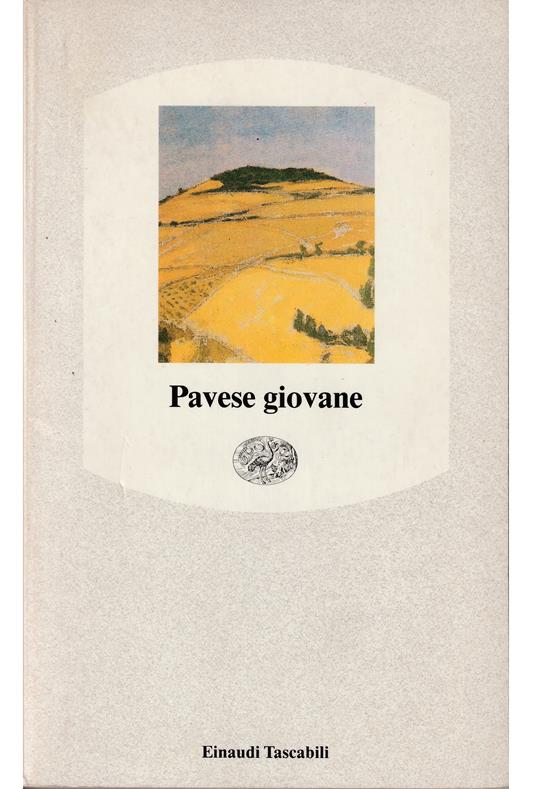 Pavese giovane - Cesare Pavese - copertina