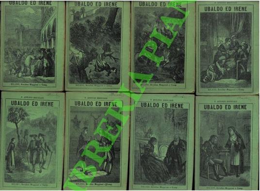 Ubaldo ed Irene - Antonio Bresciani - copertina
